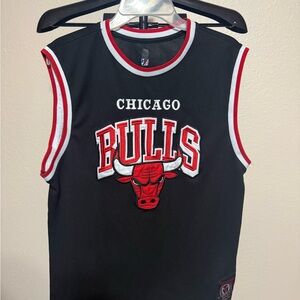 NBA Chicago Bulls Black and‎ Red Jersey